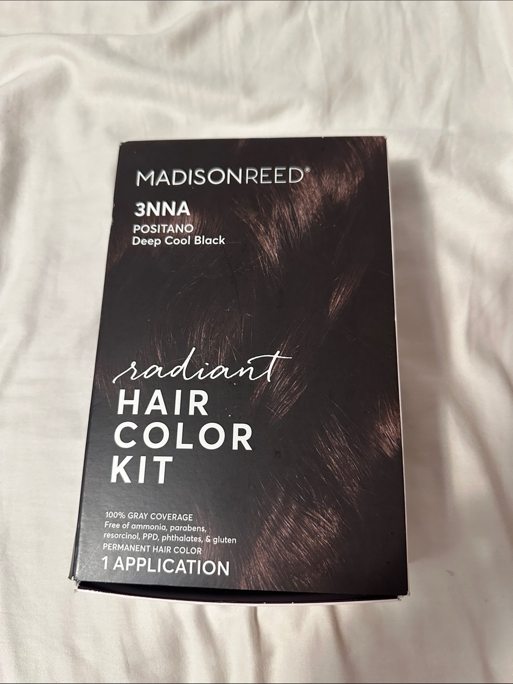 Madison Radiant Hair Color Kit 3NNA Deep Cool Black | New Sealed